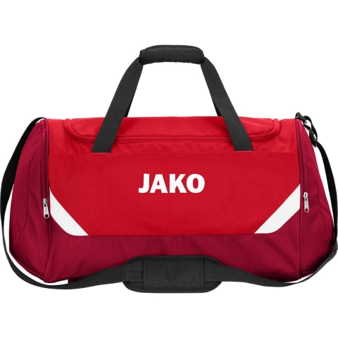 JAKO 1924 Sporttas Iconic - Rood/Wijnrood - S (ca. 28 Liter)