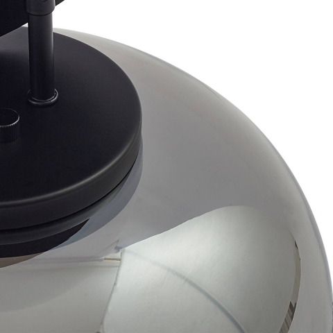 Lucande - Dain LED Hanglamp Rook Grijs