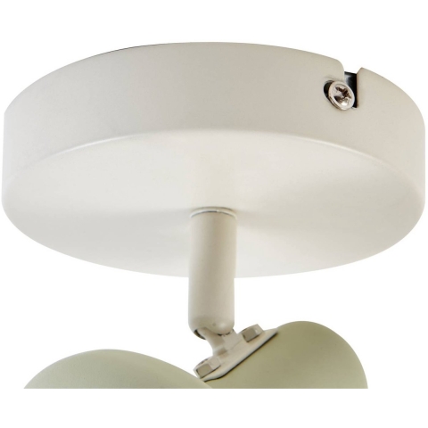 Lindby - Huby Plafondlamp Beige/Licht Groen