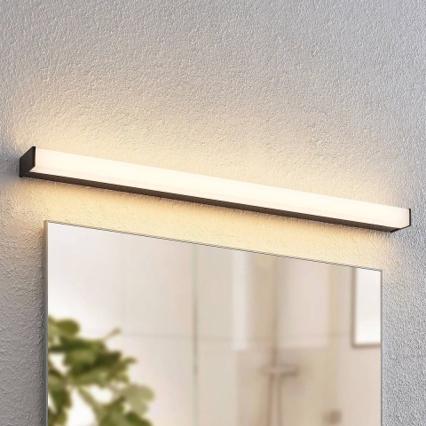 Lindby - Ulisan LED Wandlamp IP44 L88,8 Matt Black/White