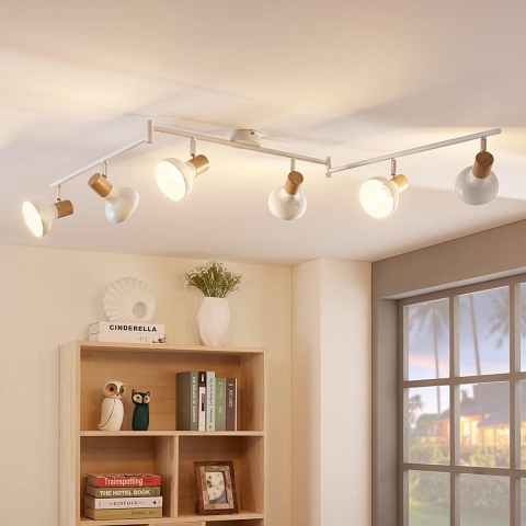 Lindby - Fridolin Plafondlamp White