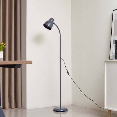 Lindby - Tebbi Vloerlamp Blauw Grijs
