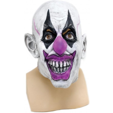Enge clown verkleed masker - Halloween - voor volwassenen - latex -