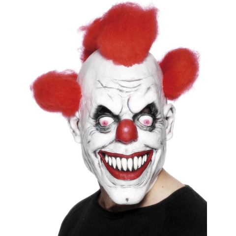 Horror clownsmasker voor volwassenen -