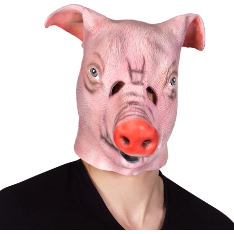 Varken dieren verkleedmasker - latex - volwassenen - Horror/halloween - carnaval -