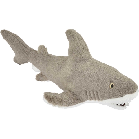 Pluche knuffel zeedieren Witte Haai van 40 cm -