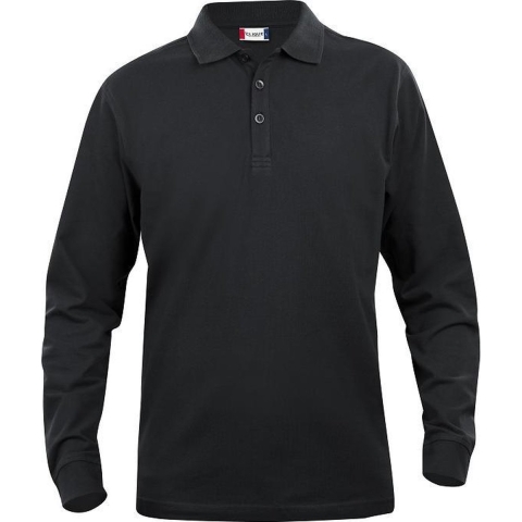 Clique 028245 Classic Lincoln L/S - Zwart - L