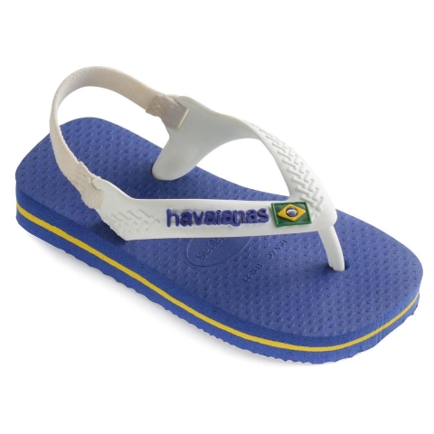 Havaianas Slippers - Baby Brasil - Marine Blue - Havaianas - 21 - Slippers