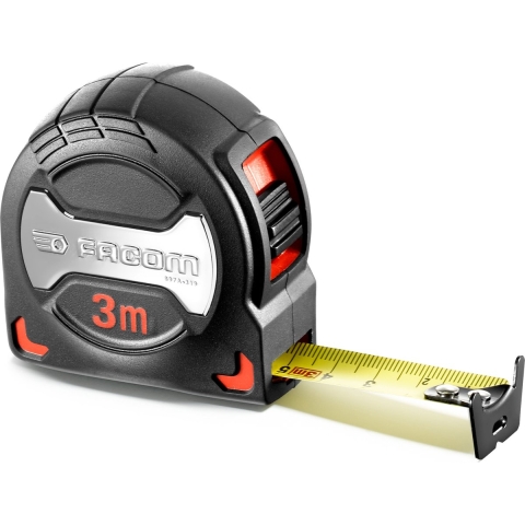 Facom meetlinten met grip-behuizing 3m - 897A.319PB