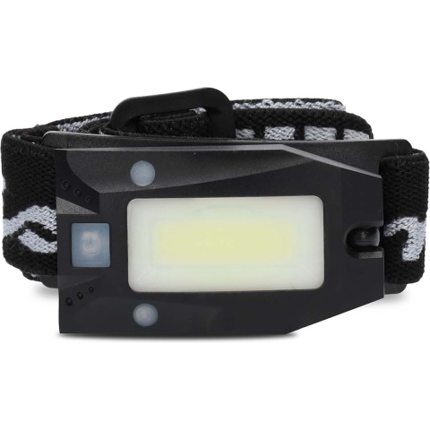 Nedis LED hoofdlamp | Batterij Gevoed / USB Gevoed | 3.7 V DC | Incl. batterij(en) | Oplaadbaar | Nominale lichtstroom: 180 lm | Lichtbereik: 20 m -
