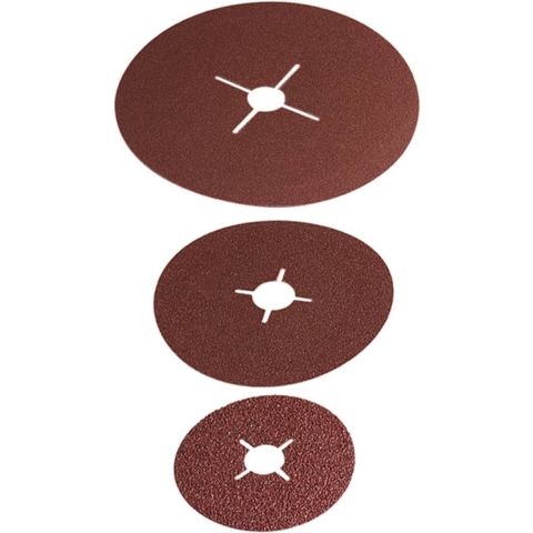Wolfcraft Fiberschuurschijven | K24, 40, 60, 100 | Ø115mm | 20 stuks - 2476000