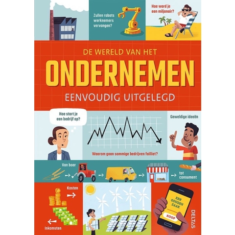 De wereld van het ondernemen eenvoudig uitgelegd (Hardback)