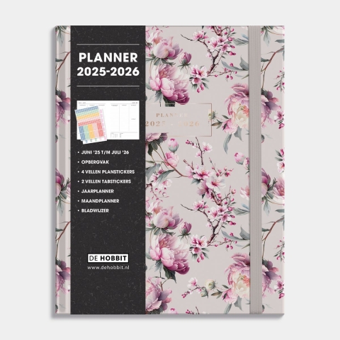 Planner Luxe D6 25/26 Kersenbloesem
