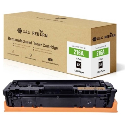 G&G Toner vervangt HP 216A Compatibel Zwart 1050 bladzijden Reborn remanufactured 21289