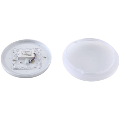 Lindby - Kirkola LED Buiten Plafondlamp Ø26 3000K Wit