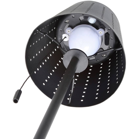 Lindby - Hilario Portable Zonnecel Vloerlamp Dim. Zwart