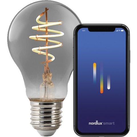 Nordlux - Lichtbron Smart LED 4,7W (100lm) E27 Deco Smoke