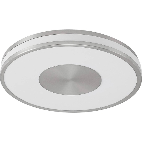 Lindby - Fjella LED Plafondlamp RGB CCT Nickel/White