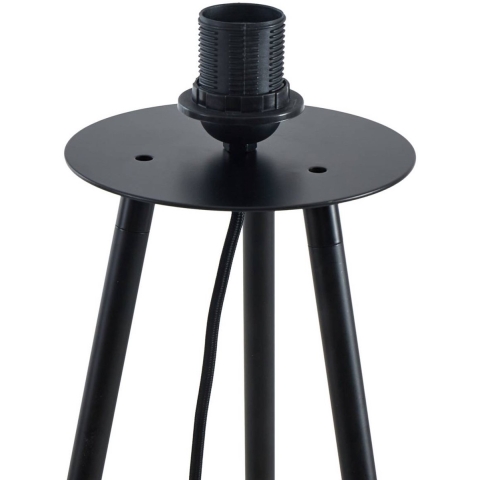 Lindby - Nerys Vloerlamp Black/Wood