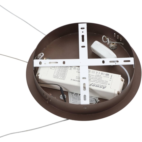 Lucande - Yonam 1 LED Smart Hanglamp Coffee