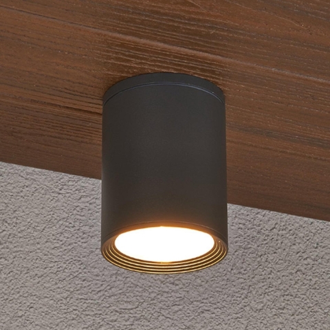 Lucande - Minna Buiten Plafondlamp Graphite