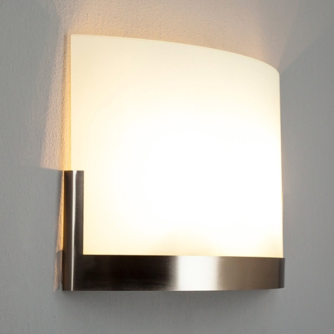 Lindby - Karla Wandlamp White/Nickel