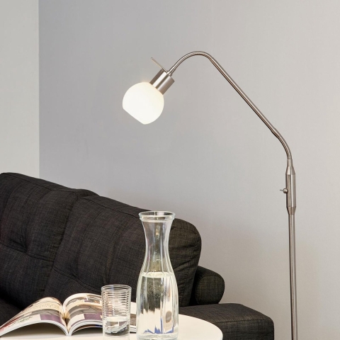 Lindby - Elaina Vloerlamp NIckel