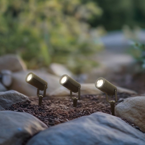 Lindby - Thorgal Tuinlamp w/Speer Ø6 3pcs Zwart