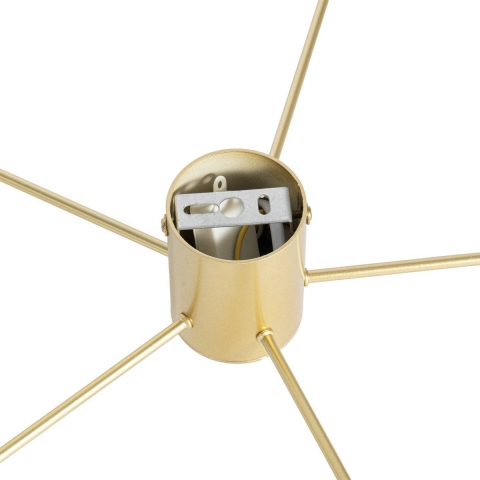 Lindby - Valisa 5 Plafondlamp Goud