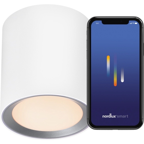 Nordlux - Landon Smart Plafondlamp Long White