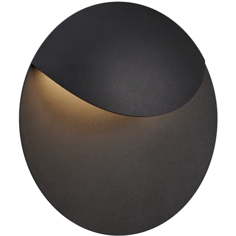 Nordlux - Valopin LED Buiten Wandlamp Seaside Black