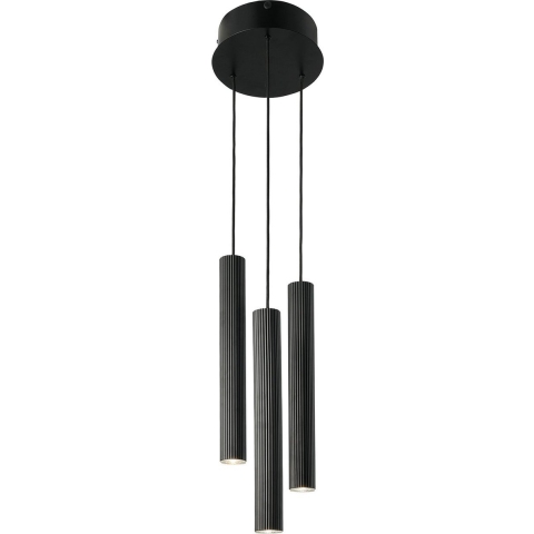 Nordlux - Vico 3 Hanglamp Black