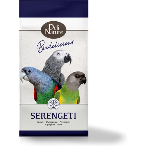 5x Deli Nature Birdelicious Papegaaien Serengeti 750 gr