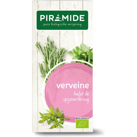 6x Piramide Kruidenthee Bio Verveine 20 stuks