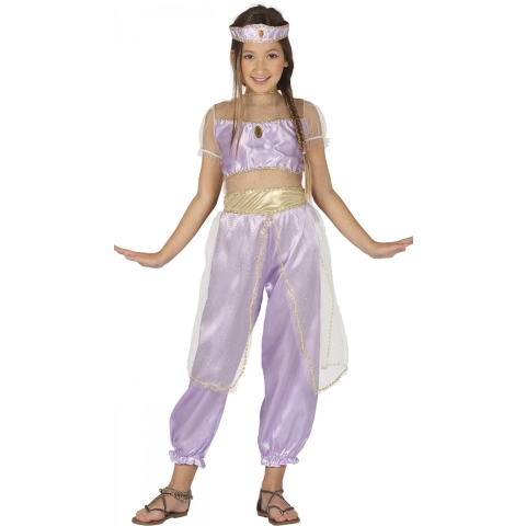 Paars Arabische prinses kostuum 110-116 (5-6 jaar) -