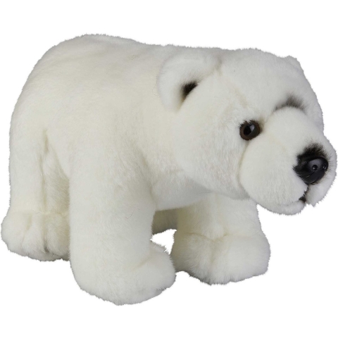 Pluche knuffel dieren IJsbeer 28 cm -