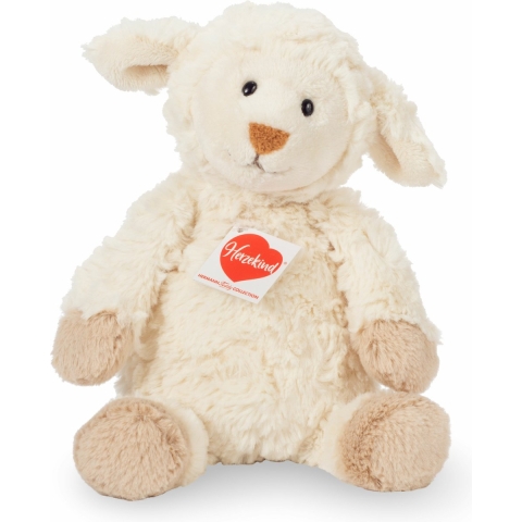 Knuffeldier Schaap/lammetje - zachte pluche stof - premium kwaliteit knuffels - wit - 27 cm -