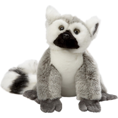 Pluche Ringstaart Maki aap knuffel van 22 cm -