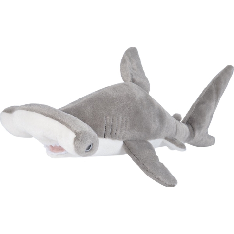 Wild Republic Pluche knuffel hamer haai - haaien/vissen - 38 cm -