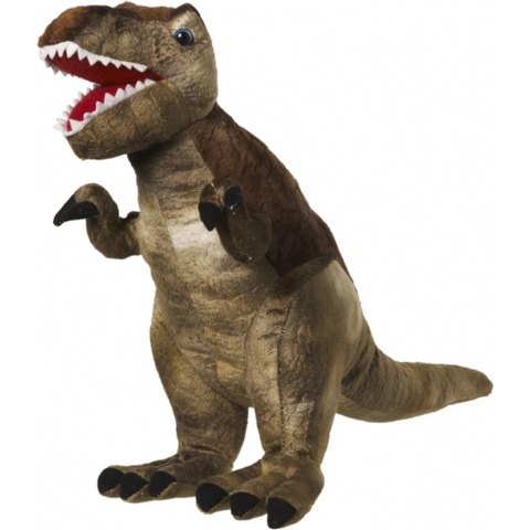Nature Planet pluche T-Rex dinosaurus knuffel - 48 cm - Dieren knuffels -