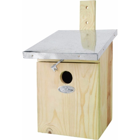 Vogelhuisje Koolmees - 33 cm - hout - nestkastje -