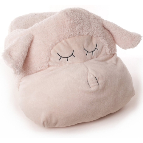 Grote schaap/lammetje voetenwarmer slof voor kinderen/dames One size -