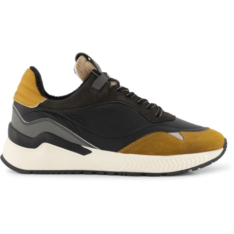DenBroeck Baxter St. - Casual Leren herensneakers - Grijs - Maat 44