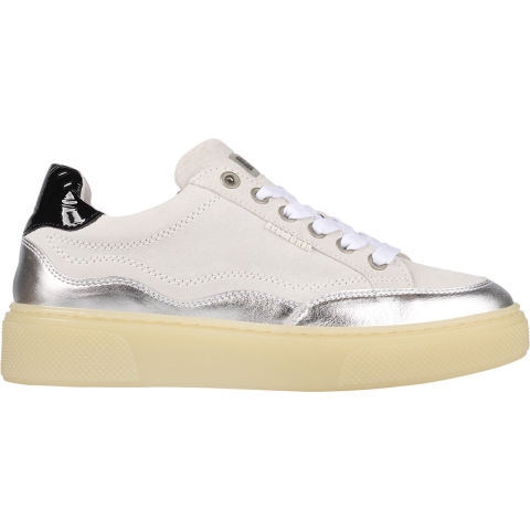 Bullboxer - Sneaker - Dames - Wit - Zilver - 39 - Sneakers