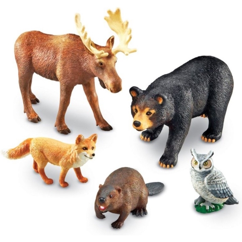 Learning Resources Bosdieren Jumbo 5 stuks