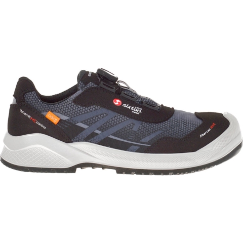 Sixton Peak Tempra BOA 43483-01 S3 | Zwart/Grijs | Maat 42 - 8053470571220