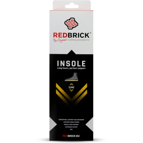 Redbrick Inlegzool Laag 1000033 | Zwart | Maat 40 - 00.083.023.40