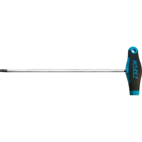 HAZET Schroevendraaier · met T-greep 828LG-T30 · Binnen-TORX®-profiel · SW T30