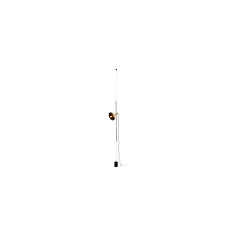 Faro Whizz - Hanglamp - Ø 10 X 419,5 Cm - Satijn Goud En Zwart