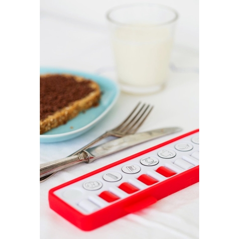 Checkpad rood